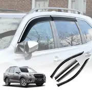 Premium Weathershields for Subaru Forester 2018-2024 S5 SK Car Weather Shields Wind Deflectors Window Sun Visor 4-Piece Set