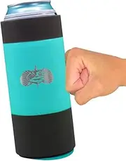 Toadfish Tall 16oz Can Cooler-Non-Tipping Suction Cup Can Cooler - (Teal)