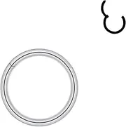 [AccGin] 18G Nose Rings Earring Irregular Melting Liquid Shaped Nose Ring Fashion Piercing Jewelry Nose Septum Rings for Women 1pc