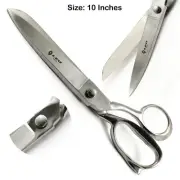 10” TAILORING SCISSORS STAINLESS STEEL DRESSMAKING SHEARS FABRIC CRAFT CUTTING