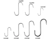 Package 10 Hooks Butcher Stainless 100x4 Grey Resi