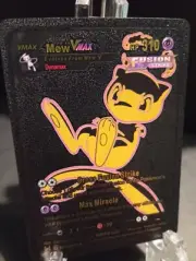 Orica Pokemon Mew- Black & Golden Holo