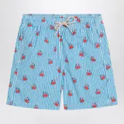 [MC2 Saint Barth] Comfort Light swimsuit with crabs 8 Y Multicolor