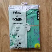 Brand New Bonds X Disney Zip Wondersuit, Mickey Mouse Heads Size 0 (6-12m)