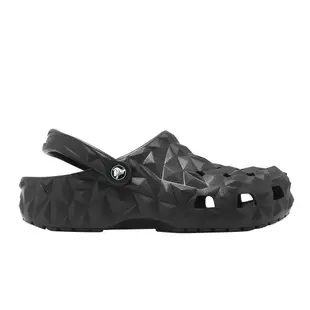 Crocs 涼鞋 Classic Geometric Clog 男女鞋 黑 榴蓮鞋 洞洞鞋 卡駱馳 209563001