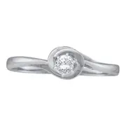 1/10CTW-Diamond PROMISE RING