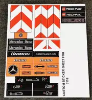 Custom Decal for 8110 Replacement Stickers