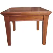 Cooma Lamp Side Sofa End Table 65cm Solid Rose Gum Timber Wood
