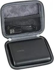 Hermitshell Hard EVA Travel Case Fits Anker PowerCore 13000 Portable Charger - Compact 13000mAh 2-Port Ultra Portable Phone Charger Power Bank (Black)
