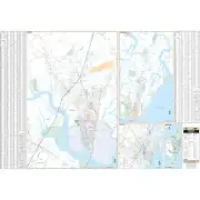 Brunswick, GA Wall Map