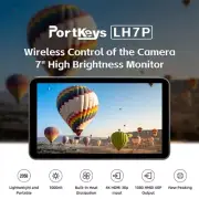 Portkeys LH7P 7'' Monitor Wifi Wireless Control Touch Camera for Sony A7M III/IV