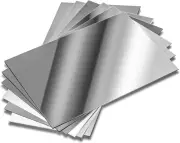 12 Pack Mirrors Plastic Mirror Decor Flexible Mirror Sheets Self Adhesive Mirro