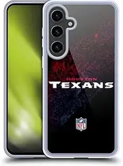 Head Case Designs Officially Licensed NFL Blur Houston Texans Logo Soft Gel Case Compatible with Samsung Galaxy S24+ 5G