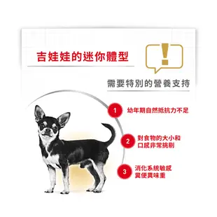 【ROYAL CANIN 法國皇家】狗 CHP 吉娃娃 幼犬 1.5KG 飼料 吉娃娃 ｜皇家 一般