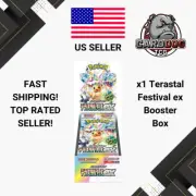 Pokemon TCG Japanese Terastal Festival sv8a Booster Box w/Shrink SEALED 10 Packs