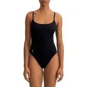 Polo Ralph Lauren Kennedy One-Piece Swimsuit in Black at Nordstrom, Size X-Small