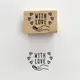 KNOOPWORKS Rubber Stamp/ With Love eslite誠品