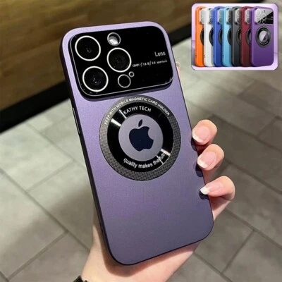 Luxury Magsafe Shockproof Case For iPhone 16 15 14 13 12 11 Pro Max Plus Cover