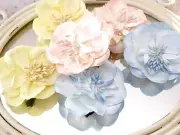 FAIRY FLOSS Mix 6 Pack - 2 of each LEMON, BLUE & Soft PINK 55cm Across MH ConALS