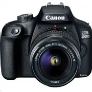 Canon EOS 4000D Kit (EF-S 18-55mm DC III) DSLR Camera - Black