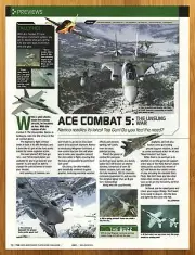2004 Ace Combat 5 The Unsung War PS2 Print Ad/Poster Authentic Video Game Art