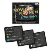 Movie Mayhem Charades Card Game