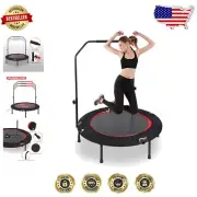 Adjustable Mini Rebounder Trampoline 40" for Active Adults & Kids - 275 lbs