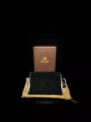 Brizard and Co Black Stingray Flask 8 oz. NIB