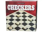 Hansen Timeless Games Checkers Game 2-Players Ages 6+ (HSN741885)