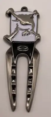 Oakley Golf Divot Repair Tool Skull WHITE - NEW FREE SHIPPING