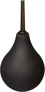 Triton Easy-squeeze Enema Bulb, New & Improved Flexible Tip for Ultimate Comfort, Bpa & Phthalates Free, Ease Anal Silicone Douche for Men & Women, 7.4 Fluid Oz, Black