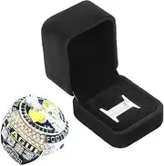 guancrown 2023 Fantasy Football Ring Trophy Award Prize Sport MVP Winner FFL League Champion Ring With Box