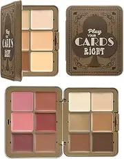 Blush Concealer Palette - Cream Blush Palette | Cream Contour Palette Kit, Contouring Concealer Palette, Multifunctional Face Blusher, 12-color Blusher Contour Palette, Natural Cheek Tint For Girls