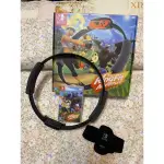 SWITCH遊戲片-健身環大冒險+專屬控制器RING-CON、腿部固定帶（整套販售不拆賣）