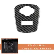 New Carbon Fiber Interior Cigarette Lighter Cover For Mini Cooper F55 F56 F60 (for: Mini)