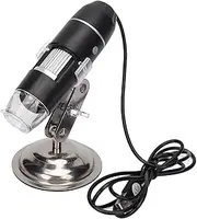 Skin Diagnosis Hair Analyzer, USB Digital Microscope DSP Handheld Skin Hair Scalp Detector 0-800X Magnification Beauty Microscope for Measurement, Photo and Video Capture