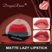 12 Colors Lazy Lipstick Squeeze Into Lips Makeup Lip Gloss Matte Waterproof Long