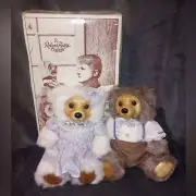 Vintage 1992 Raikes Bears Alec & Allison Picnic Pair With COA Original Box