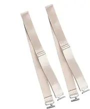 [Generic] Elastic Sock Garters - Non-Slip Garter Belt Clips Adjustable 2X | Elastic Women's Thigh Garter Belt, Garter Straps | Fixing Buckle Prevents Long Garter Socks From Falling