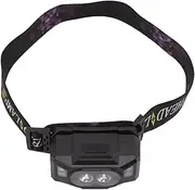 Fdit LED Sensor Headlamp White, Warm Light, Red Light 6 Gears Headlamp for Night Running, Fishing, Hiking, USB Output Input