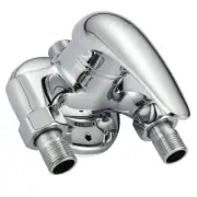Faucet Cold Hot Water Diverter Shower Attachment for Bath Taps Rv