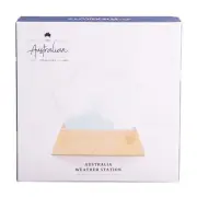 isGift Glass Weather Station Cloud Forecaster Predict Storms Indoor Home Decor