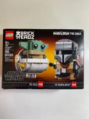 2020 Lego Brickheadz The Mandalorian & The Child 75317 Building Set