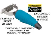 PET GROOMING 12 Blade Stripping STRIPPER TOOL Hair Mat Breaker Comb RAKE Coat b