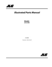 JLG G15-44A Telehandler Parts Catalog Manual