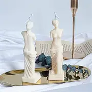 DIY Silicone Candle Mold Nordic Style Humanoid Handmade Mould Goddess Candle Silicone Mold Candle Making Tool