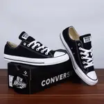 匡威 HITAM PUTIH CONVERSE CHUCK TAYLOR ALL STAR OX 黑色白色黑色白色經典低