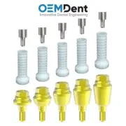 Straight Multi Unit 1.4 Abutment Plastic Sleeve Set DSI® Compatible Dental