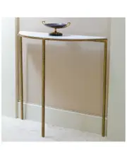 Global Views Hammered Gold Console