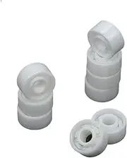 KBCTFWP 1PCS Full Ceramic Bearing693CE ABEC-9 3X8X4 mm Ceramic Bearing ZRO2 Zirconia Ceramic Bearing(1PCS 695 CE 5X13X4)